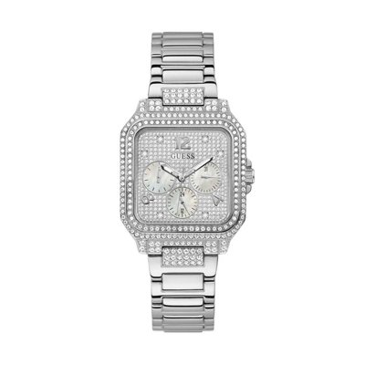 GUESS Montre Femme  LADIES DRESS GW0472L1 - Bracelet Acier Argent