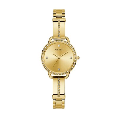 GUESS Montre Femme Ladies dress Dor&eacute; GW0022L2
