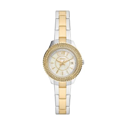 FOSSIL Montre Femme Stella Blanc ES5138 