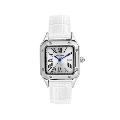 TRENDY KISS Montre Femme  Aim&eacute;e TC10149-01 - Bracelet Cuir Blanc