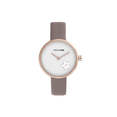TRENDY KISS Montre Femme  Georgia TRG10143-03 - Bracelet Cuir Marron