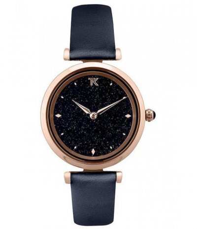 Montre femme Trendy Kiss H&eacute;m&eacute;ra - TRG10122-04 Bracelet Cuir Bleu