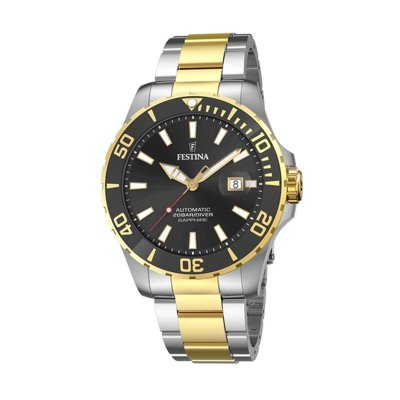 FESTINA Montre  F20532/2 Noir, Bracelet Acier Inoxydable, Homme