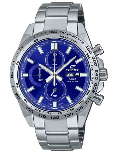CASIO Montre Homme  EFR-574D-2AVUEF - Bracelet Acier Argent