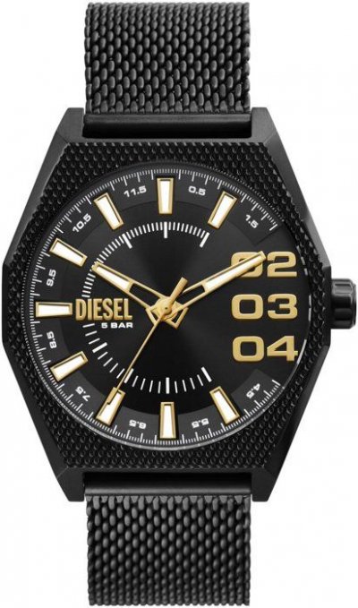 DIESEL Montre Homme  DZ2194 - Bracelet Acier Noir