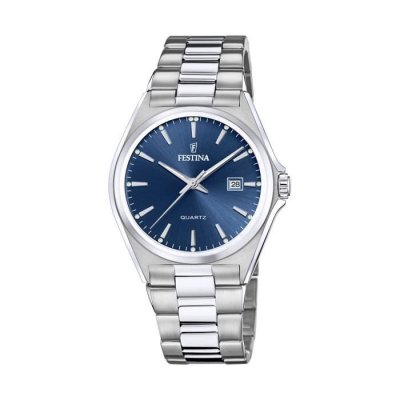 FESTINA Montre Homme  CLASSIC F20552-3 - Bracelet Acier Argent