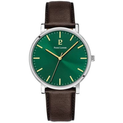 PIERRE LANNIER Montre Homme  Essential - 217G174 Bracelet Cuir Marron