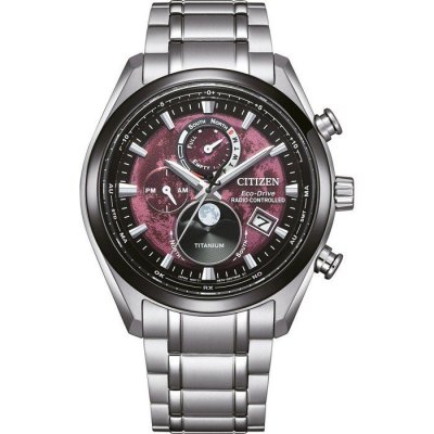CITIZEN Montre Homme Radio controlee Rouge BY1018-80X