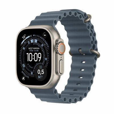 Montre intelligente apple mewh4qla titane 49 mm