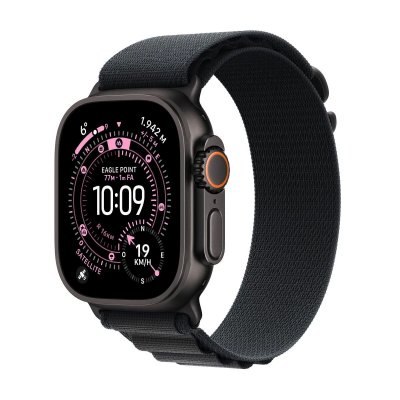 Montre intelligente apple mf0v4qla noir 49 mm