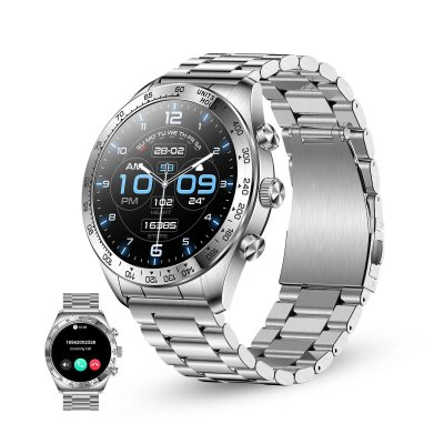 KSIX Montre intelligente   Elite Argent&eacute; 1,43