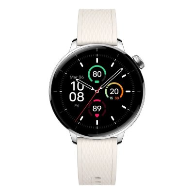 ONEPLUS Montre intelligente  watch 3 blanc titane argent&eacute; 1,32 43 mm