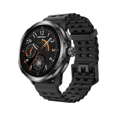 ULEFONE Montre Intelligente  Armor Watch Pro Noir 1,5'' &Oslash; 48 Mm