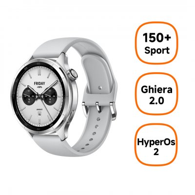Montre intelligente xiaomi s4 bhr9197gl gris argent&eacute; 6941812707432