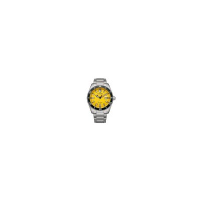 CITIZEN Montre Marine Jaune AW1760-81Z Gris 