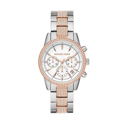 MICHAEL KORS Montre  en Acier Bicolore 