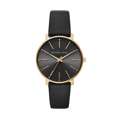 FOSSIL Montre MICHAEL KORS en Cuir Noir - MK2747 