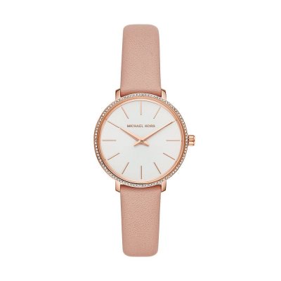 MICHAEL KORS Montre  en Cuir Rose 