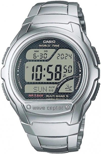 CASIO Montre radio -  - Multifonctions - Acier 