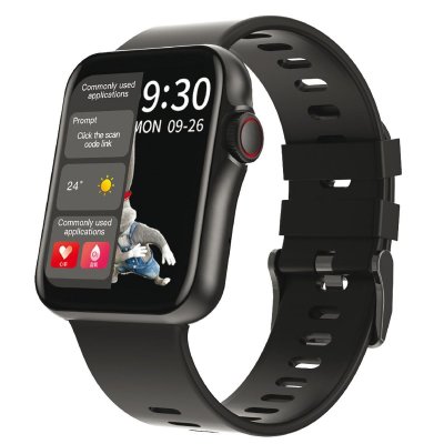 SMARTY2.0 Montres mixtes Smarty Montres STANDING SW022A - Bracelet Silicone Noir