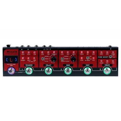 Mooer Red Truck - P&eacute;dale multi-effets pour guitare &eacute;lectrique