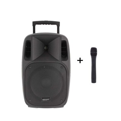 POWER ACOUSTICS SONORISATION Moovy 10 Mk2 - Sono portable 10'' sur batterie + 1 micro main VHF
