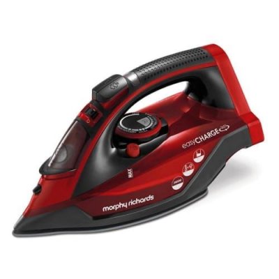 MORPHY RICHARDS  303250 Steam Iron, 0.35 liters, Noir, Rouge
