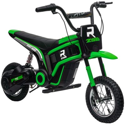 HOMCOM Moto Cross &Eacute;lectrique Dirt Bike Enfant 350w 16 Km/h Max.