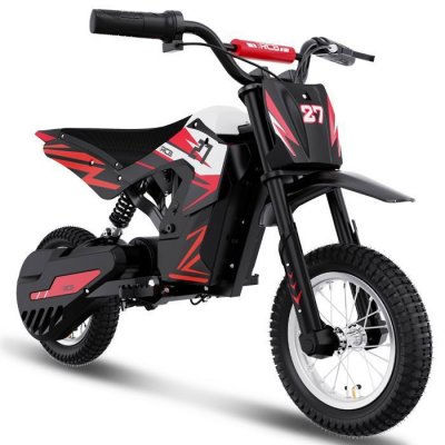 RCB Moto &Eacute;lectrique pour Enfants  - Trois modes de vitesse - Batterie 36V/4AH Rouge