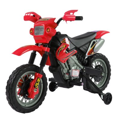 HOMCOM Motocross &eacute;lectrique pour enfants