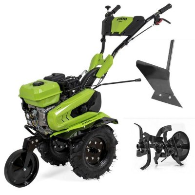 VITO Motoculteur &agrave; essence  5200W Moteur 4T 212 Cm3 7CV