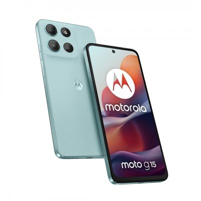  Motorola Moto G15 4G 8 Go/128 Go Bleu (Glacier Blue) Double SIM 
