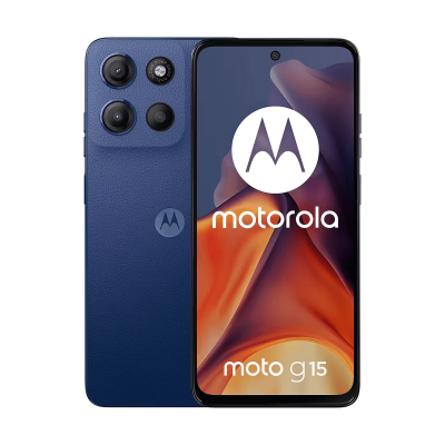 Motorola Moto G15 Smartphone 6.72 50MP 5200mAh 8GB 256GB Blu Marino