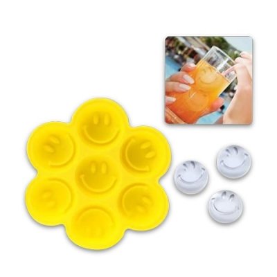 TOTALCADEAU Moule bac &agrave; gla&ccedil;ons et chocolat smiley