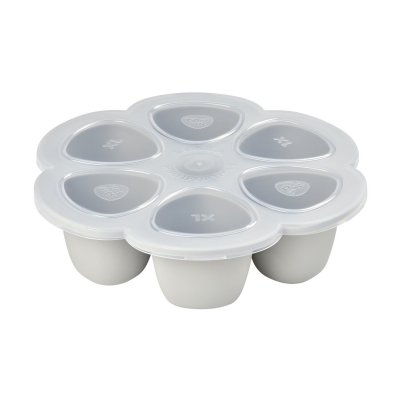 BEABA Moule de cong&eacute;lation multi portions silicone light mist (6 x 150 ml)