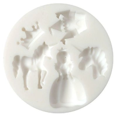 GRAINE CREATIVE Moule en silicone (mini) licorne princesse - graine cr&eacute;ative