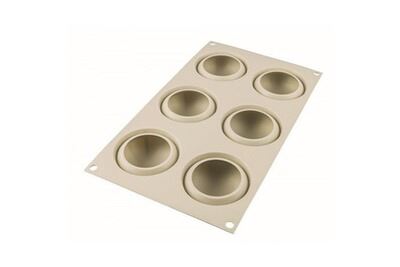 SILIKOMART Moule silicone 6 mini g&acirc;teaux Mini Goccia 