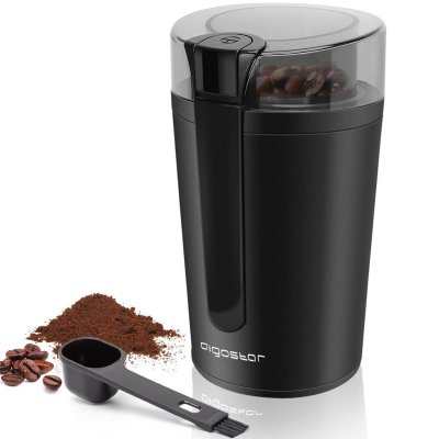  Moulin &agrave; caf&eacute; &eacute;lectrique &eacute;pices poivre noix 200W capacit&eacute; 70GR garantie 24 mois
