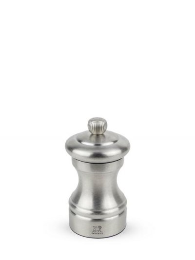 PEUGEOT Moulin &agrave; poivre 10 cm en inox Bistro Chef -  - Argent - Inox