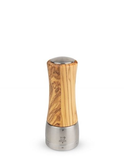 PEUGEOT Moulin &Agrave; Poivre 16 Cm En Bois D'olivier Madras U'select