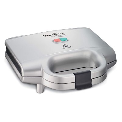 Moulinex Ultracompact SM156140 - Croque-monsieur - 700 Watt - argent