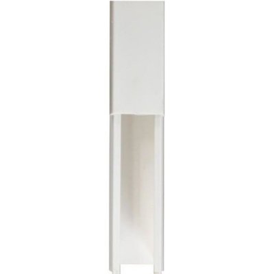  Moulure &eacute;lectrique en PVC - 20 x 10 mm - 2 m - blanc
