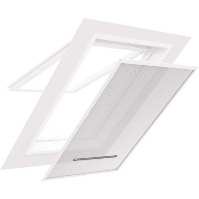 EASY LIFE Moustiquaire pour fen&ecirc;tre de toit blanc