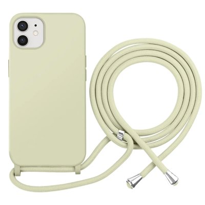 MOXIE  Coque Cordon iPhone 12 Pro Vert p&acirc;le