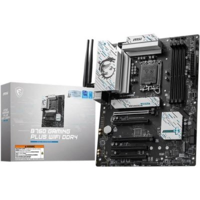 MSI  B760 GAMING PLUS WIFI DDR4 carte m&egrave;re Intel B760 LGA 1700 ATX