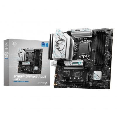 MSI  B760M GAMING PLUS WIFI carte m&egrave;re Intel B760 LGA 1700 micro ATX