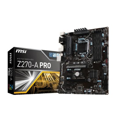 MSI  Carte m&egrave;re Z270-A PRO - Socket LGA 1151 - DDR4 