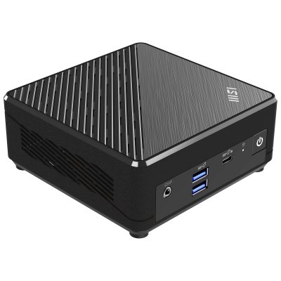 MSI  Cubi N ADL S-098EU Intel N N200 4 Go DDR4-SDRAM 128 Go SSD Windows 11 Pro Mini PC Noir