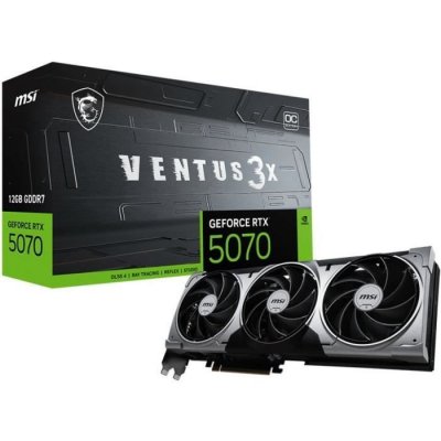 MSI  GeForce RTX 5070 12G VENTUS 3X OC 
