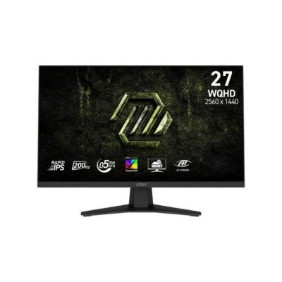MSI  Mag 274qf E20 &Eacute;cran Plat De Pc 68,6 Cm (27"") 2560 X 1440 Pixels Wide Quad Hd Lcd Noir